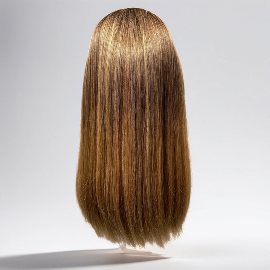 Mia Lace Top Human Virgin Hair Wig 20" Silky Straight